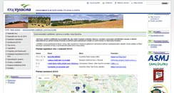 Desktop Screenshot of evvo.kr-vysocina.cz