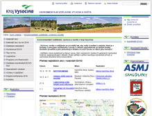 Tablet Screenshot of evvo.kr-vysocina.cz